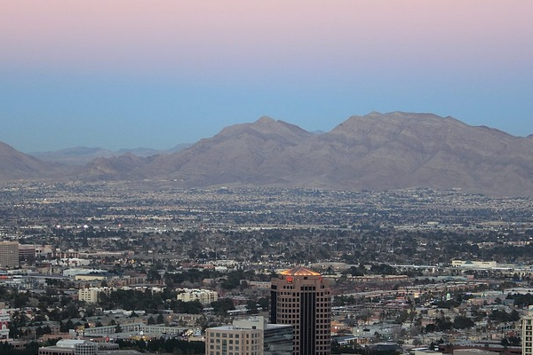 Nevada cityscape showing professional water damage repair service area